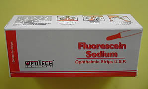 Fluorescein-Sodium-Streifen